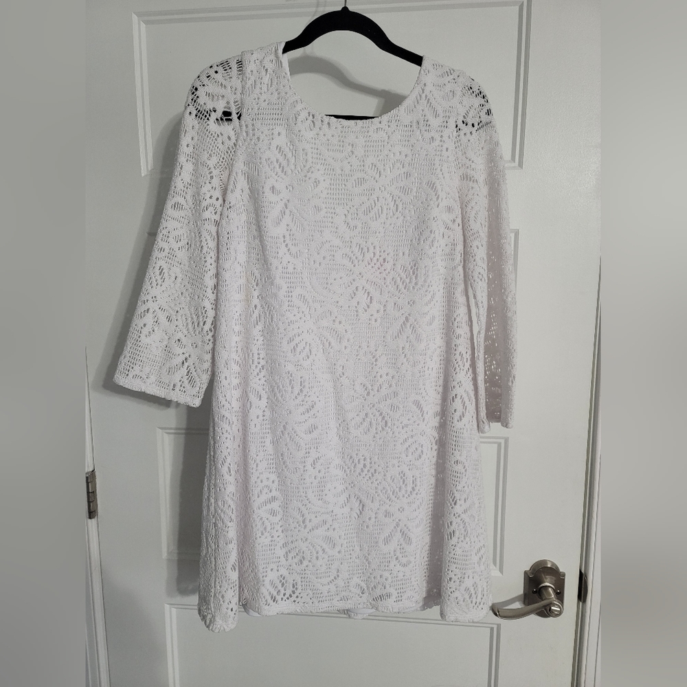 Lilly Dress in White
